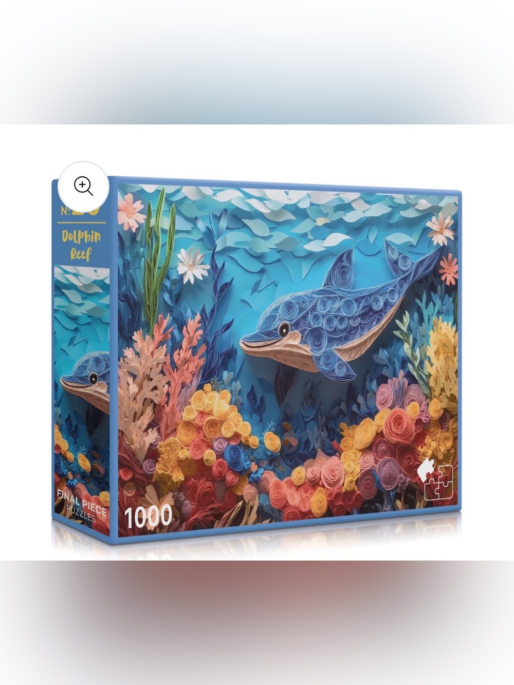 Dolphin Reef 1,000 piece puzzle